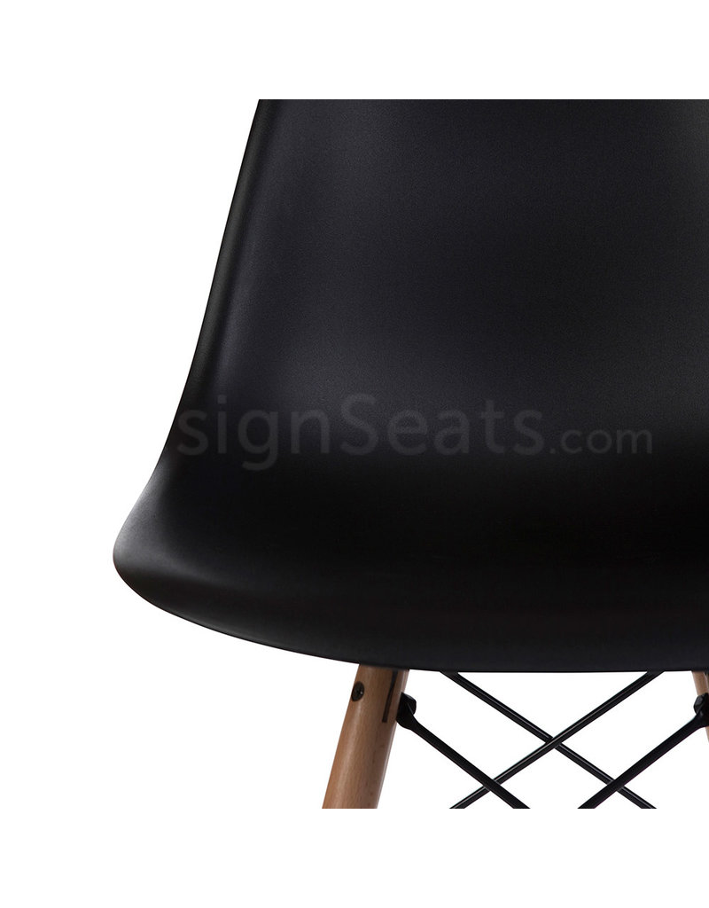 DSW Eames Design Dining Chair Black