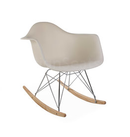 RAR Eames Schommelstoel Gebroken wit