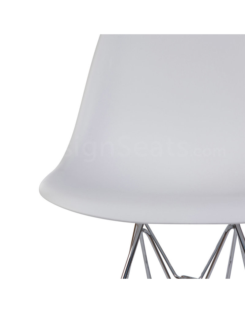 DSR Eames Dining Chair White