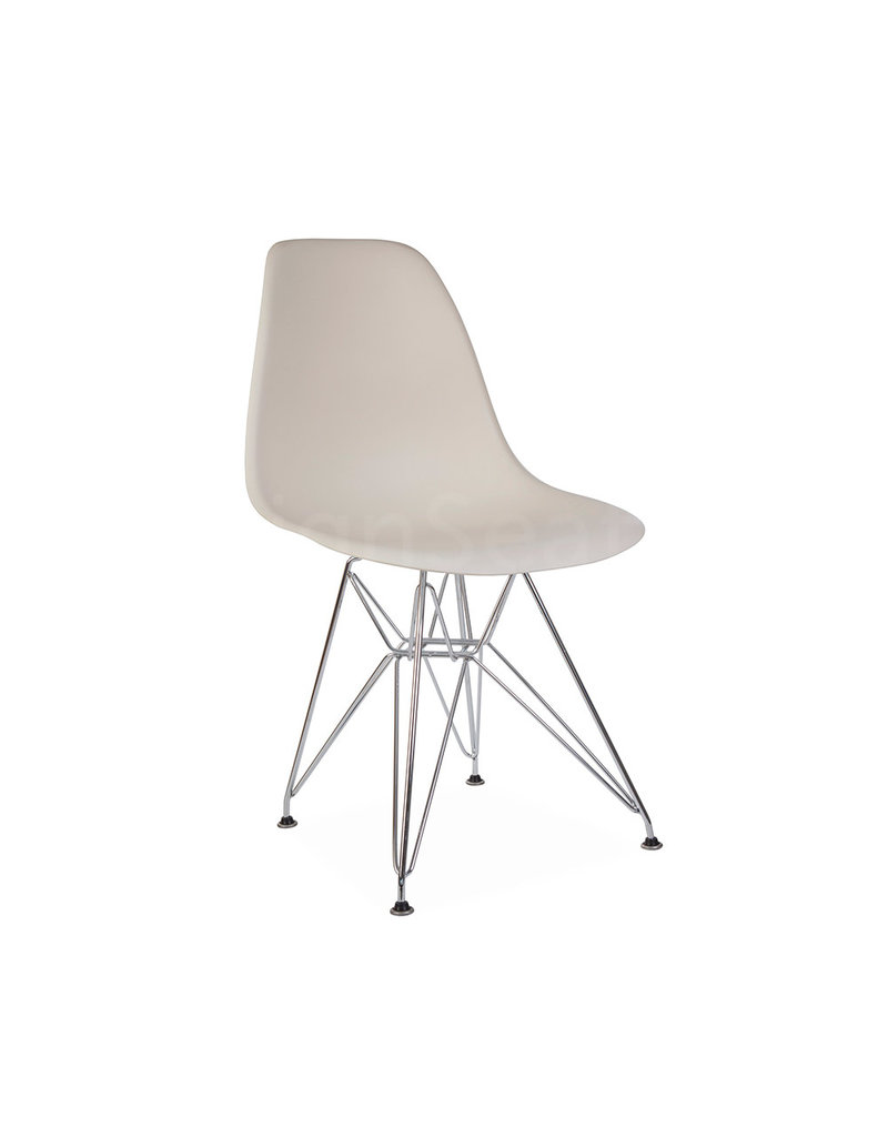 DSR Eames Dining Chair Off white