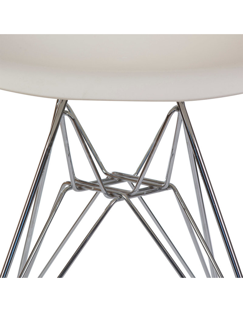 DSR Eames Dining Chair Off white
