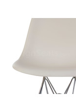 DSR Eames Dining Chair Off white