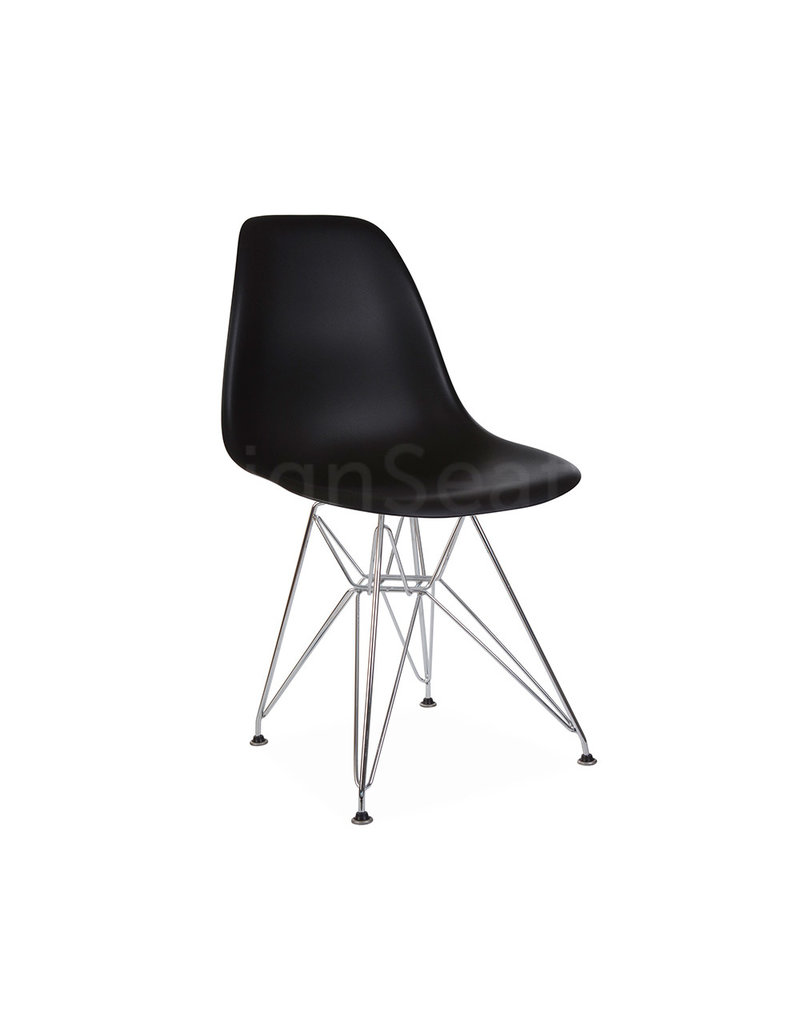 DSR Eames Dining Chair Black