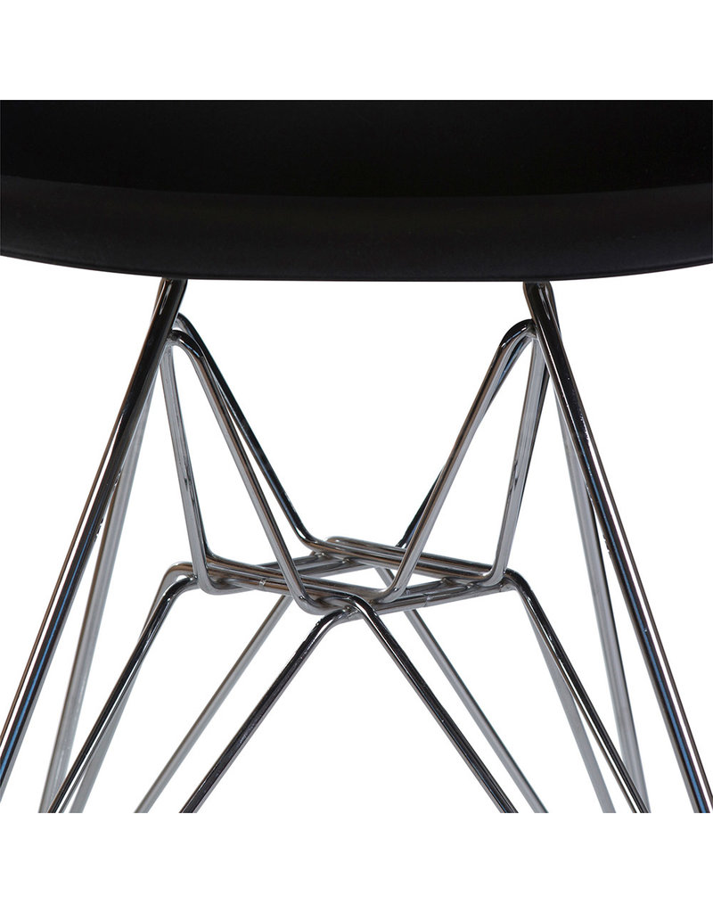 DSR Eames Dining Chair Black