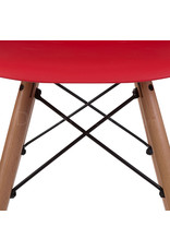 DSW Eames Design Dining Chair Red