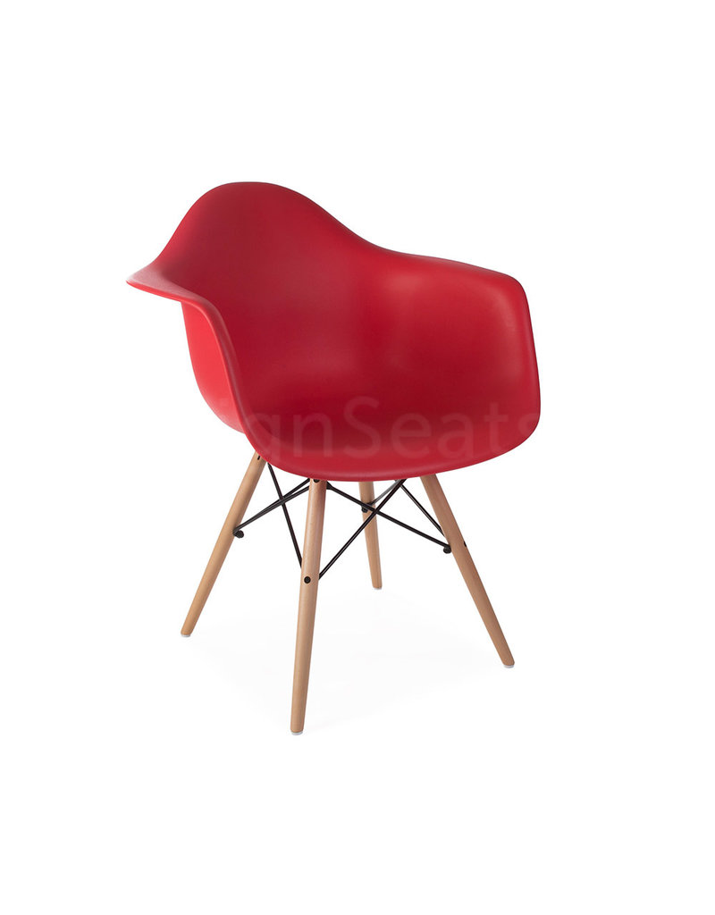 DAW Eames Design Chair Red