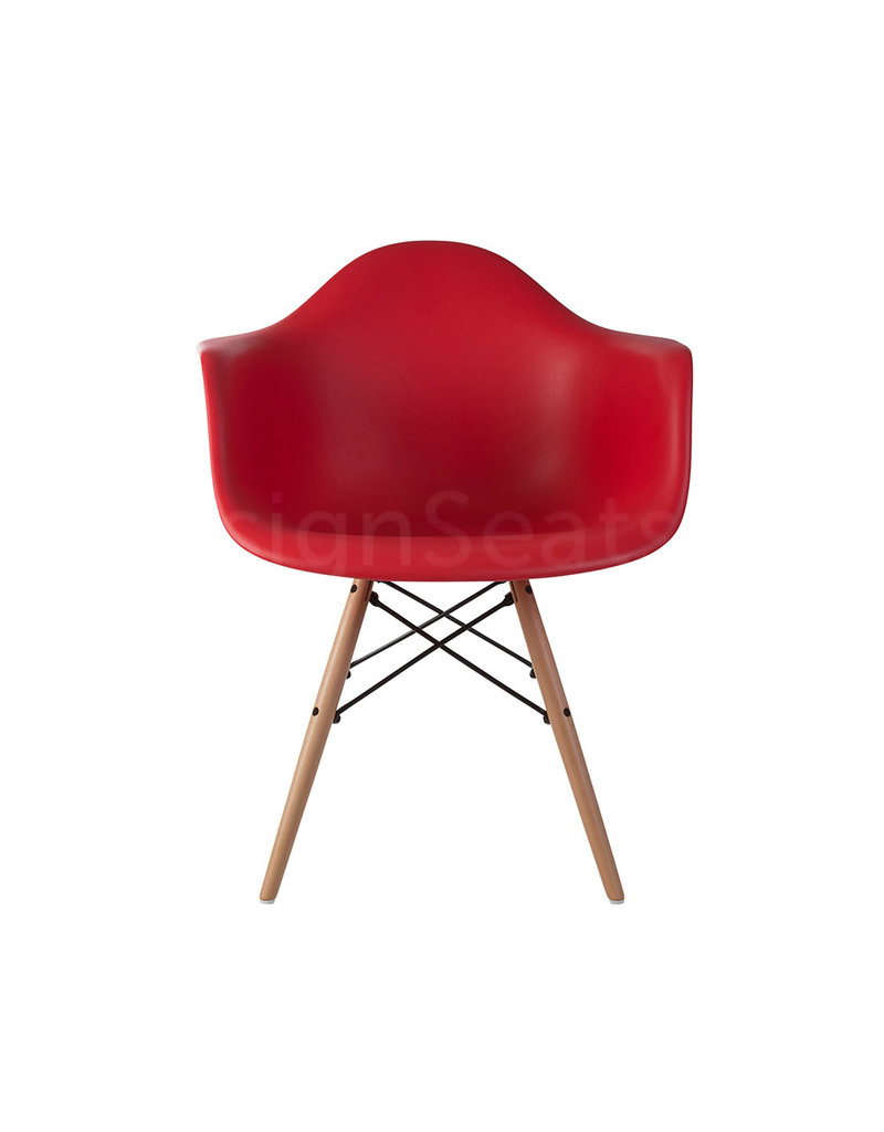 DAW Eames Design Chair Red