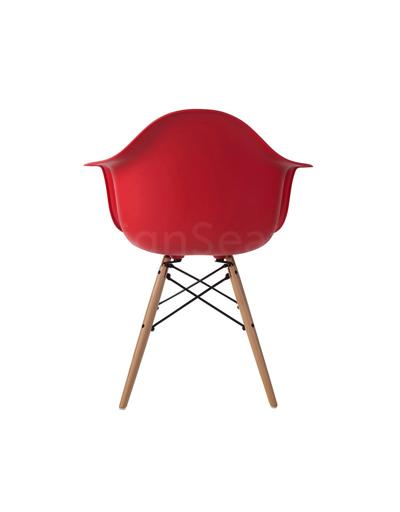 DAW Eames Design Chair Red