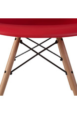 DAW Eames Design Chair Red