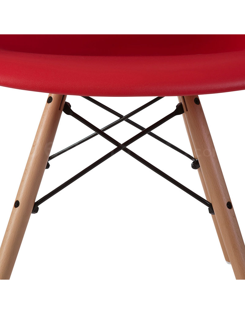DAW Eames Design Chair Red
