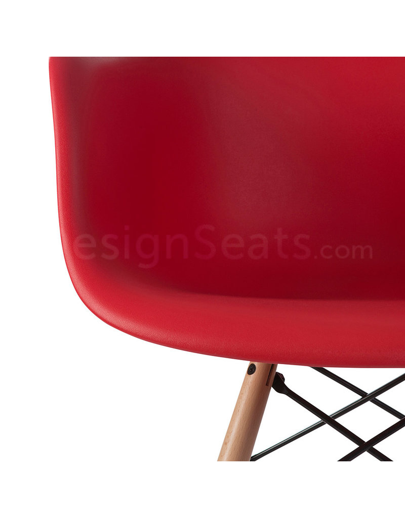 DAW Eames Design Chair Red