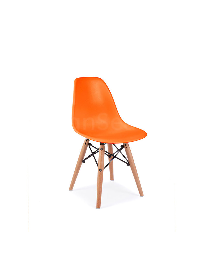 DSW Eames Design Dining Chair Orange