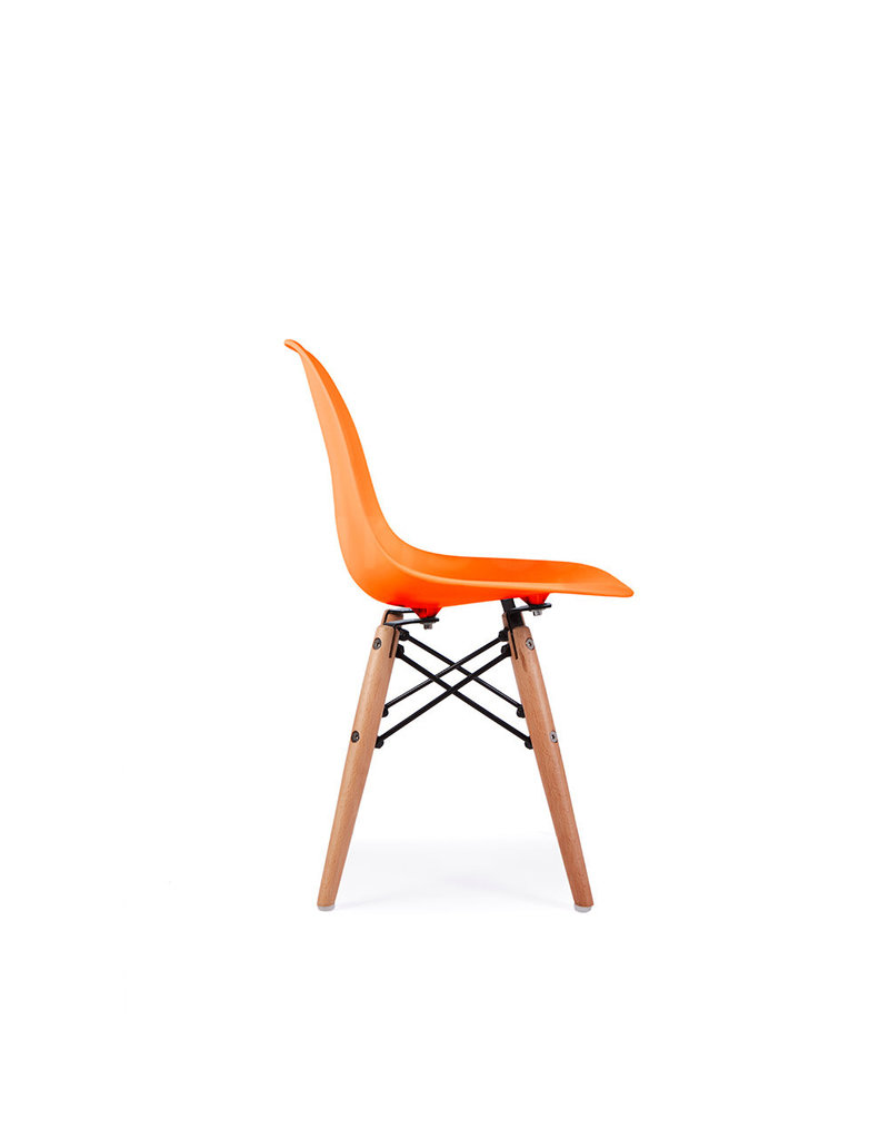 DSW Eames Design Dining Chair Orange