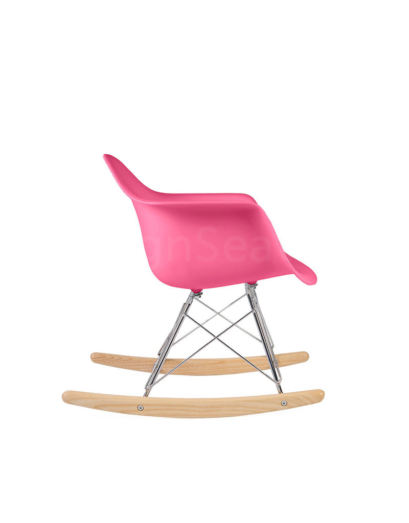 RAR Eames Kids Rocking chair Hot Pink