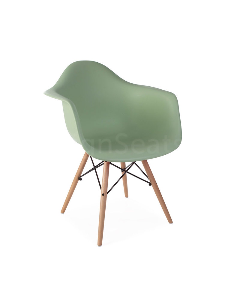 DAW Eames Design Chair Pastelgreen