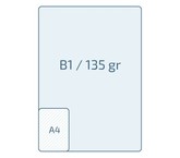 Poster A2 135 gr houtvrij gesatineerd mc