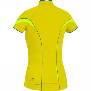 Gore Bikewear Heren Fahrradtrikot Gelb / Petrol