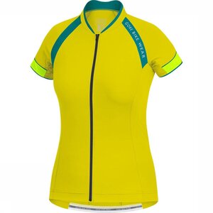 Gore Bikewear Heren Fietsshirt Geel / Petrol