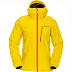 Ortlieb Womens Softshell Coat Yellow