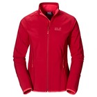 Jack Wolfskin Woman Windproof Jacket Red