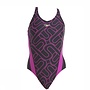 Go Pro Woman Swimsuit Black / Purple