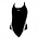 Falke Woman Swimsuit Black / White