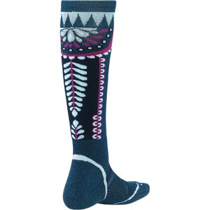Garmin Damen Ski-Socken Blau