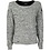 Bach Damen Gestrickten Pullover Grau