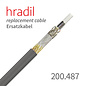 passend für RICO Câble de remplacement Hradil adapté au système monofil (∅ 5,2 mm) de RICO®
