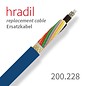 passend für IBAK Câble de remplacement Hradil