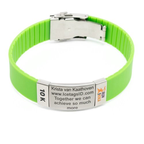 Icetags Goede doelen badges armband