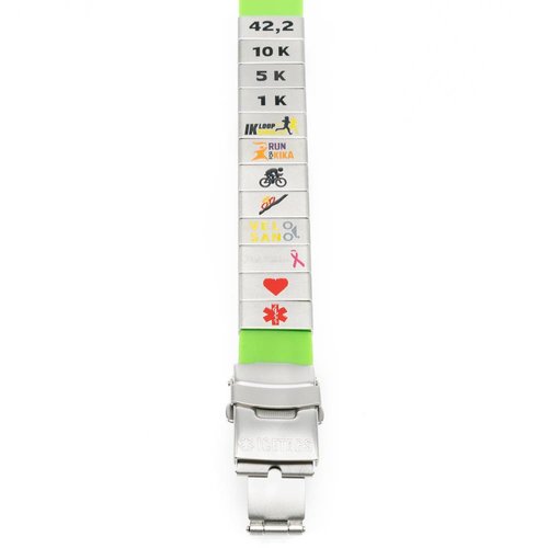 Icetags Sport medical ID bracelets Green