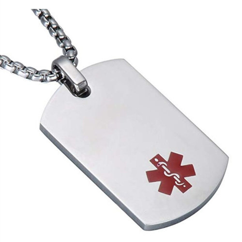 Icetags Medical ID necklace
