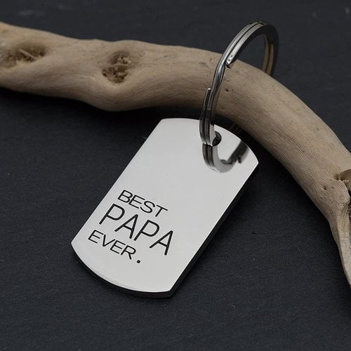 Icetags Father's day keychain