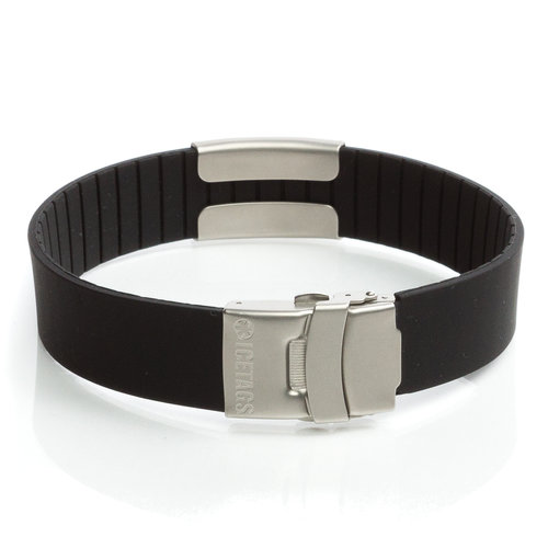 Icetags Medical bracelet Black