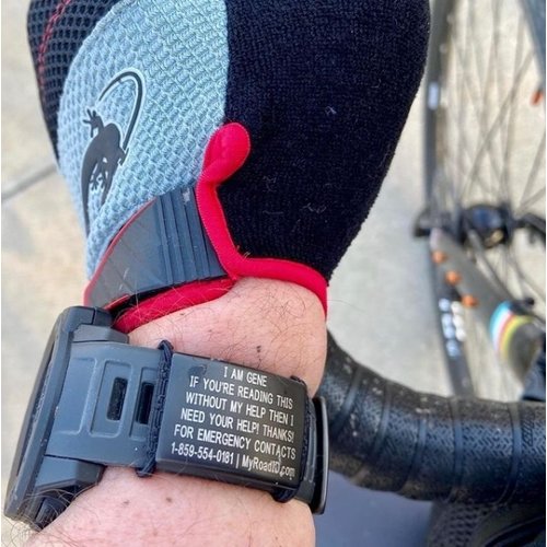 Icetags Medical ID tag to attach to your Sport watch