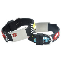 Allergy alert bracelet  cars