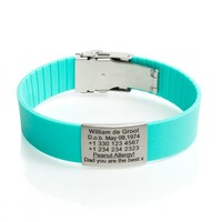 SOS armband Turquoise