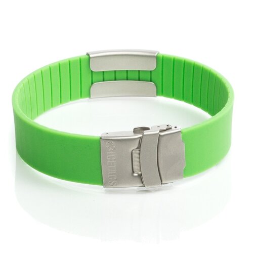 Icetags Noodgeval armband Groen