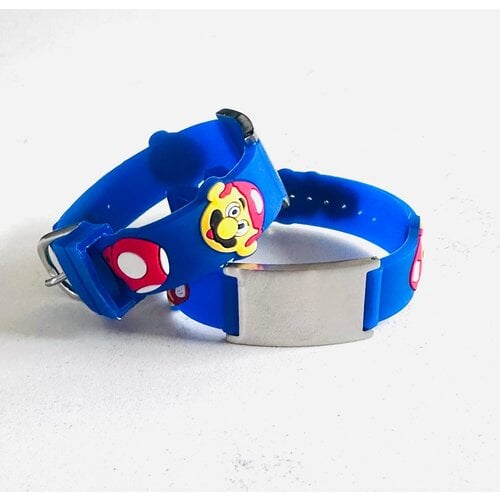 Icetags Mario Cart medical bracelet