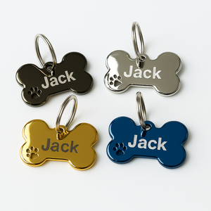 Icetags Dog tag with name