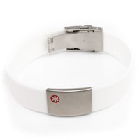 Medical bracelet White