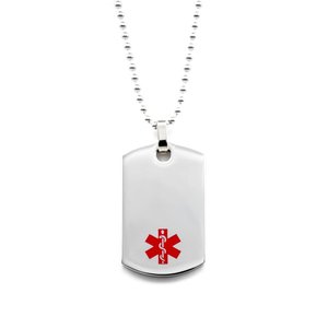 Icetags Medical ID necklace