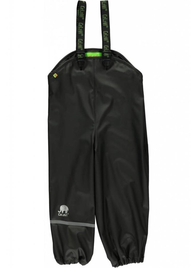 Wind/Waterproof Rain Pants - Black - Kids