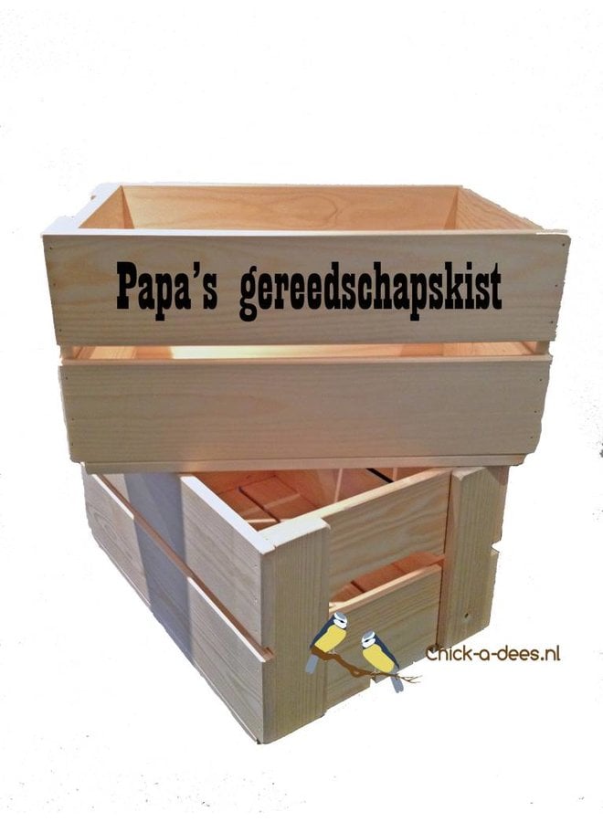 Toolbox father's day with your own text