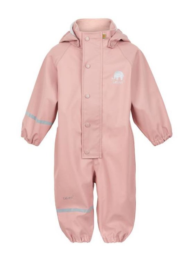 Children's one-piece rain suit: Misty Rose | 80-110