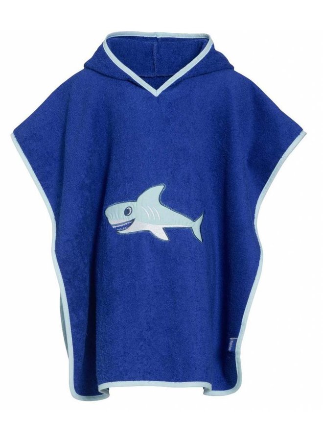 Beach poncho, bath poncho - Shark