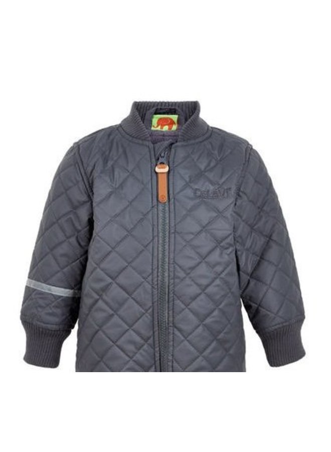 Waterafstotende thermo kinderoverall- grijs