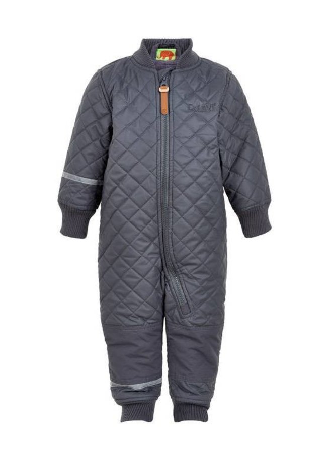 Waterafstotende thermo kinderoverall- grijs