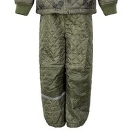 thumb-Quilted thermo set jacket and pants with tractor print| 110-128-3